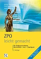Kartonierter Einband ZPO  leicht gemacht. von Robin Melchior
