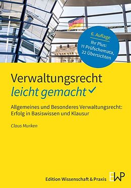 Kartonierter Einband Verwaltungsrecht  leicht gemacht von Claus Murken