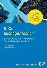 Kartonierter Einband IFRS  leicht gemacht von Dino Höppner, Sebastian Leitsch