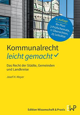 E-Book (epub) Kommunalrecht - leicht gemacht. von Josef H. Mayer