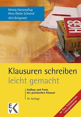 E-Book (epub) Klausuren schreiben  leicht gemacht von Jörn Bringewat