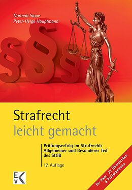 E-Book (epub) Strafrecht - leicht gemacht. von Norman Inoue, Peter-Helge Hauptmann