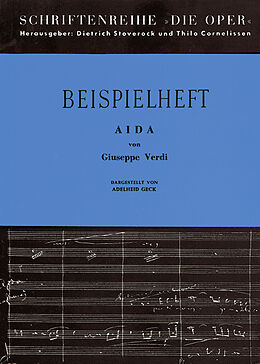 Kartonierter Einband Aida von Giuseppe Verdi