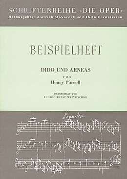 Kartonierter Einband Dido und Aeneas von Henry Purcell