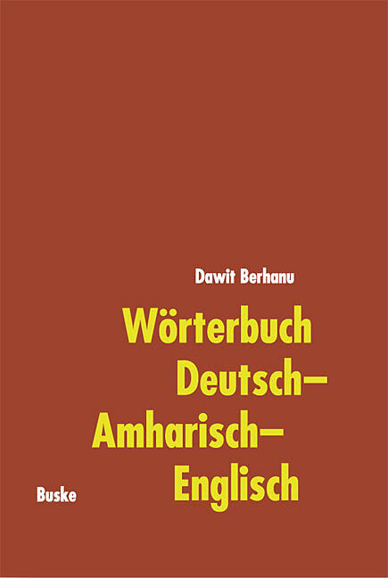 Wörterbuch DeutschAmharischEnglisch