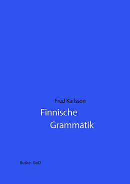 Kartonierter Einband Finnische Grammatik von Fred Karlsson