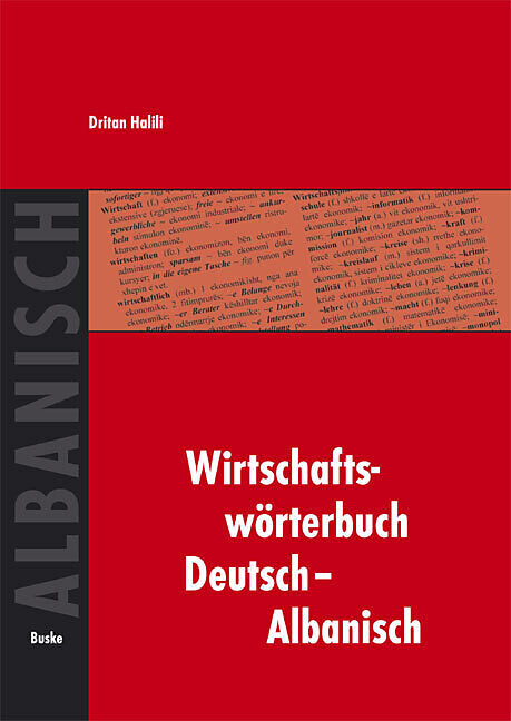 Wirtschaftswörterbuch DeutschAlbanisch