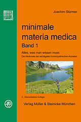 Fester Einband minimale materia medica Band 1 von Joachim Stürmer