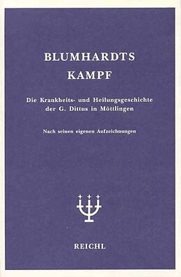 Kartonierter Einband Blumhardts Kampf von Christoph Blumhardt