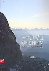  Notenblätter Immer will ich singen