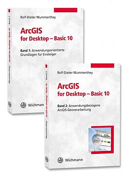 Kartonierter Einband ArcGIS for Desktop - Basic 10 (Set) von Rolf-Dieter Mummenthey