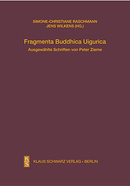 Fester Einband Fragmenta Buddhica Uigurica von Peter Zieme