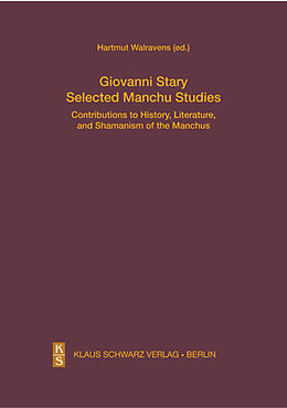 Livre Relié Selected Manchu Studies de Giovanni Stary