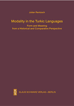 Livre Relié Modality in the Turkic Languages de Julian Rentzsch