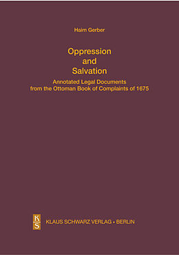 Livre Relié Oppression and Salvation de Haim Gerber