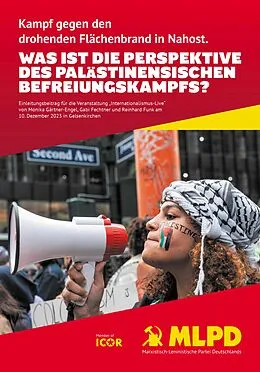 E-Book (pdf) Was ist die Perspektive des palästinensischen Befreiungskampfs? von Gabi Fechtner, Monika Gärtner-Engel, Reinhard Funk