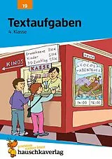 Geheftet Mathe 4. Klasse Übungsheft - Textaufgaben von Adolf Hauschka