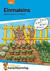 Geheftet Mathe 2./3. Klasse Übungsheft - Einmaleins von Brigitte Schreiber