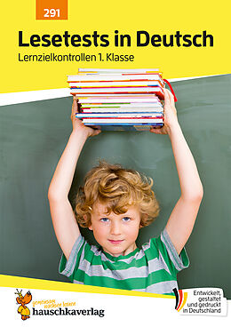 Geheftet Übungsheft mit Lesetests in Deutsch 1. Klasse von Helena Heiß