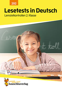 Geheftet Übungsheft mit Lesetests in Deutsch 2. Klasse von Helena Heiß