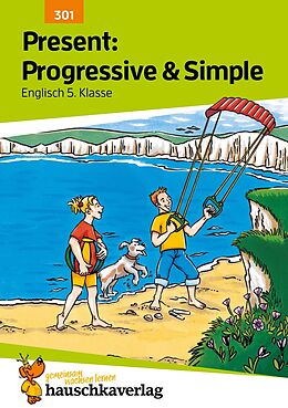 Agrafé Present: Progressive &amp; Simple. Englisch 5. Klasse, A5-Heft de Ludwig Waas