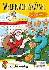 Kartonierter Einband Weihnachtsrätsel  Rätselblock ab 7 Jahre von Agnes Spiecker