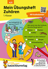 Geheftet Mein Übungsheft - Zuhören und verstehen 1. Klasse von Agnes Spiecker