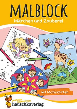 Kartonierter Einband Malbuch ab 4 Jahre für Junge und Mädchen - Märchen von 