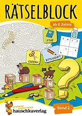 Kartonierter Einband Rätselblock ab 8 Jahre - Band 2 von Agnes Spiecker