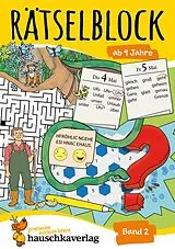 Kartonierter Einband (Kt) Rätselblock ab 9 Jahre - Band 2 von Agnes Spiecker