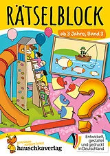 Kartonierter Einband (Kt) Rätselblock ab 3 Jahre, Band 3 von Agnes Spiecker