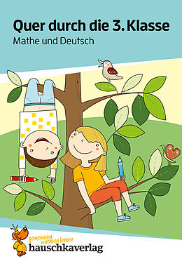 Kartonierter Einband Übungsheft Mathe und Deutsch 3. Klasse von Tina Harder