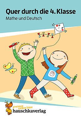 Kartonierter Einband Mathe und Deutsch 4. Klasse Übungsblock von Tina Harder