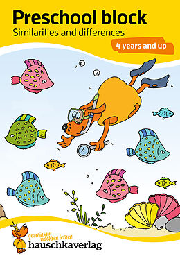 Kartonierter Einband Kindergarten Activity Book from age 4 years - Spot the difference - for kids, boy and girl von Ulrike Maier