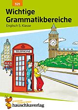 eBook (pdf) Wichtige Grammatikbereiche. Englisch 5. Klasse de Ludwig Waas