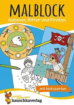 E-Book (pdf) Malbuch ab 4 Jahre für Junge und Mädchen - Ritter und Piraten von Hauschka Verlag