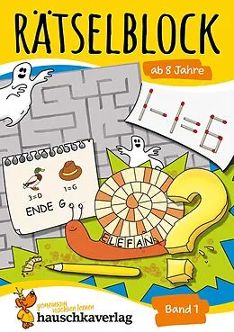 E-Book (pdf) Rätselblock ab 8 Jahre - Band 1 von Agnes Spiecker