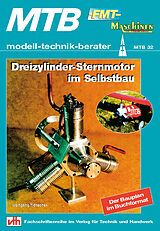 Kartonierter Einband Dreizylinder-Sternmotor im Selbstbau von Wolfgang Trötscher
