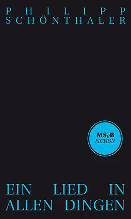 E-Book (epub) Ein Lied in allen Dingen von Philipp Schönthaler