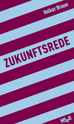 E-Book (epub) Zukunftsrede von Volker Braun