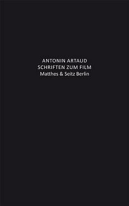 Fester Einband Texte zum Film von Antonin Artaud