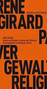 Kartonierter Einband Gewalt und Religion von René Girard