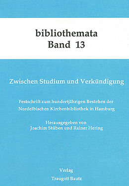 Kartonierter Einband Zwischen Studium und Verkündigung von Joachim Stüben, Rainer Hering