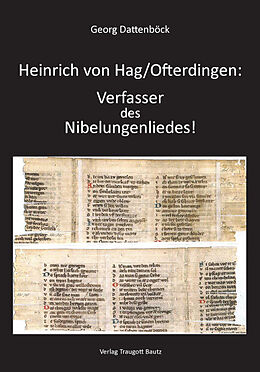 Kartonierter Einband Heinrich von Hag/Ofterdingen: von Georg Dattenböck