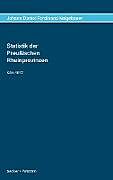 Kartonierter Einband Statistik der Preußischen Rhein-Provinzen von Johann Daniel Ferdinand Neigebauer