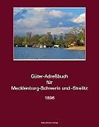 Kartonierter Einband Güter-Adreßbuch für Mecklenburg-Schwerin und -Strelitz von Brückner
