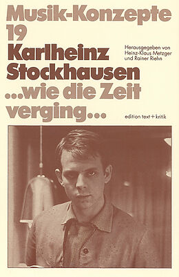Kartonierter Einband Karlheinz Stockhausen von Karlheinz Stockhausen
