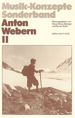 Paperback Anton Webern II von 