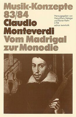 Paperback Claudio Monteverdi von Claudio Monteverdi