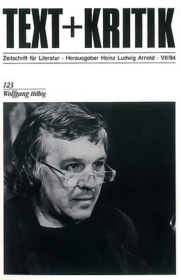 Paperback Wolfgang Hilbig von Wolfgang Hilbig